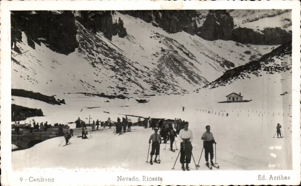 Canfranc — Nevado Rioseta — Ed. Arribas - Frente
