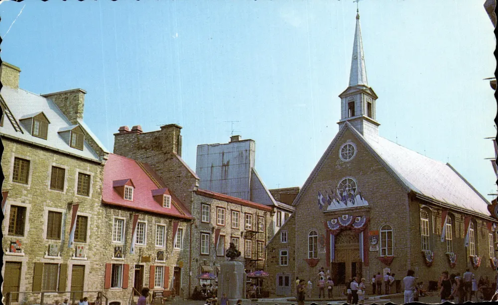 Kirche Notre-Dame-des-Victoires — Québec, Kanada — Cartes Kirouac Inc. n° 65351-D - Vorderseite