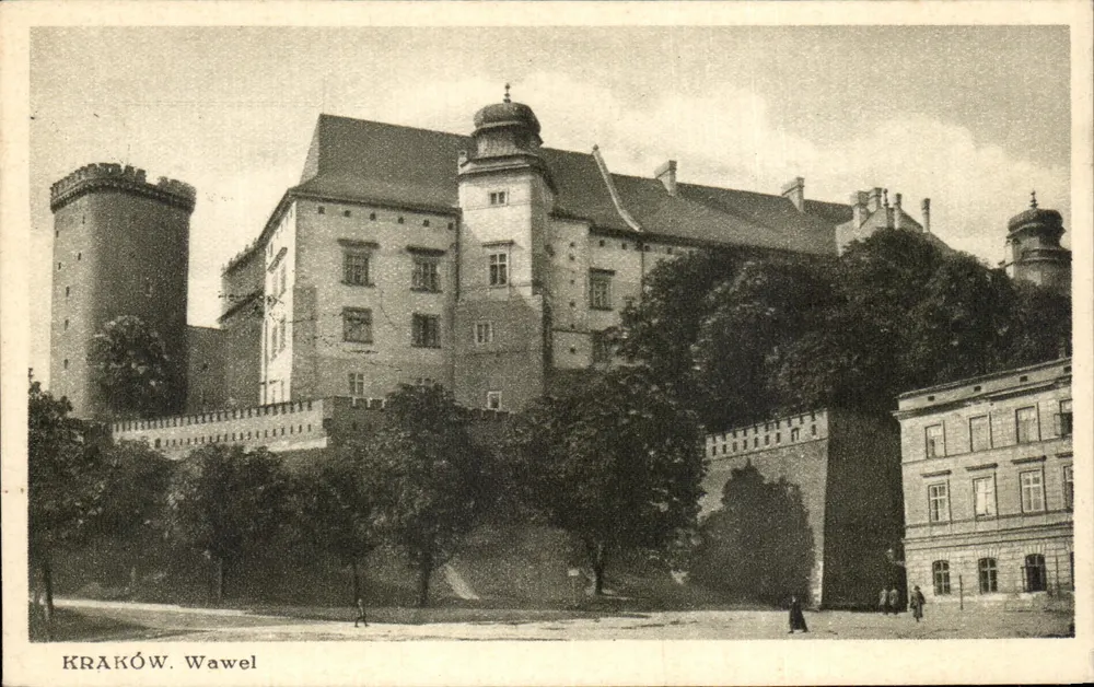 Kraków. Wawel — Königliches Schloss und Türme — Verlag PWPW, Nr. 237 - Vorderseite