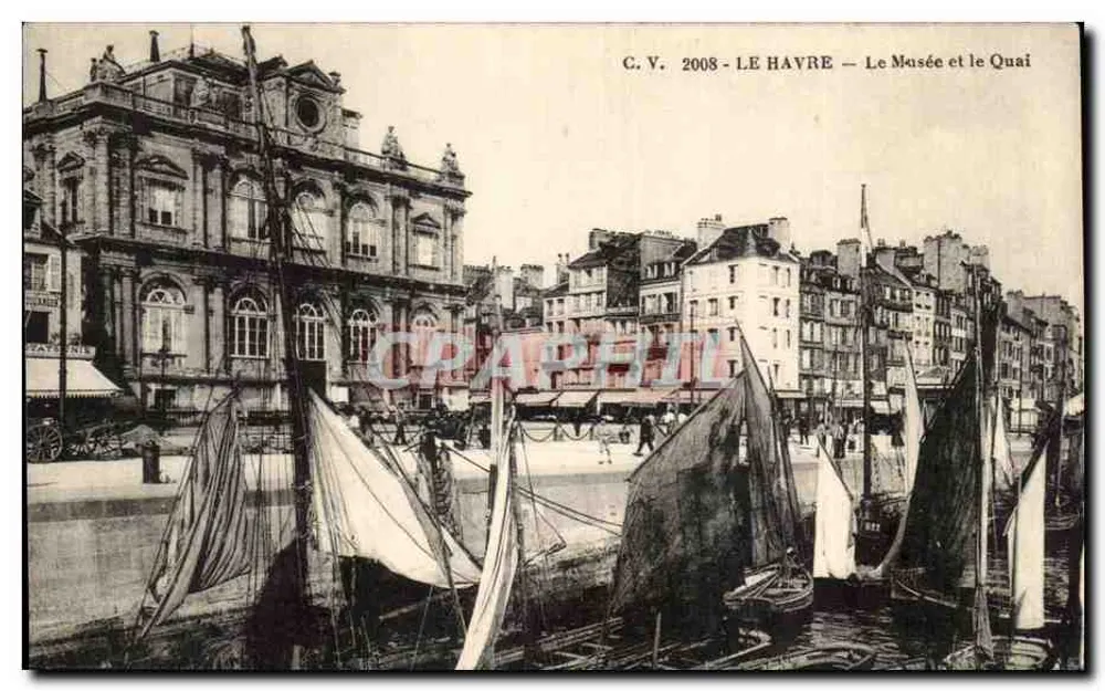 O Museu e o Cais — Le Havre — C.V. 2008 - Frente