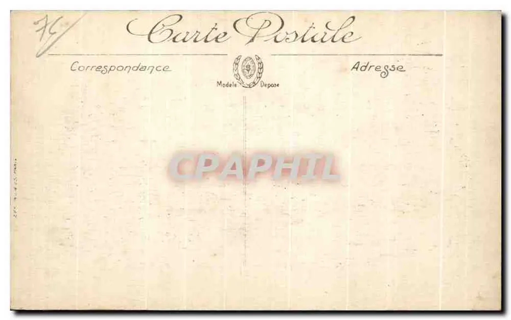Elbeuf — O Ponte Suspensa — LL - Verso