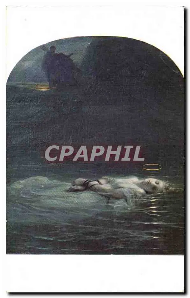 Die junge Märtyrerin — H. dlt Paul Delaroche (1797-1858) — Musée du Louvre, Serie 5162 - Vorderseite