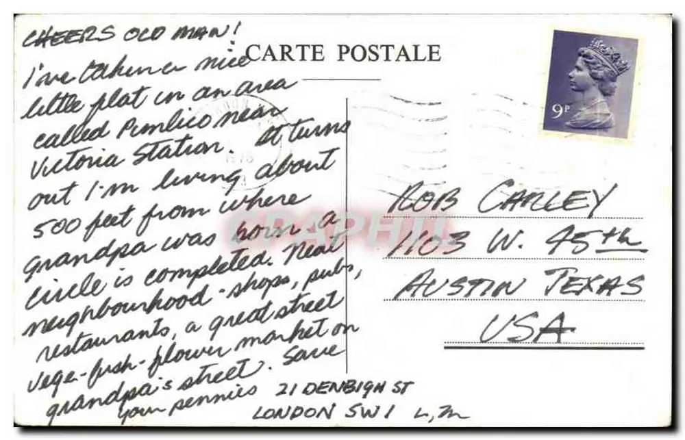 Vrouwelijke bokser — gevechtshouding — ELF Paris 1 - Achterkant