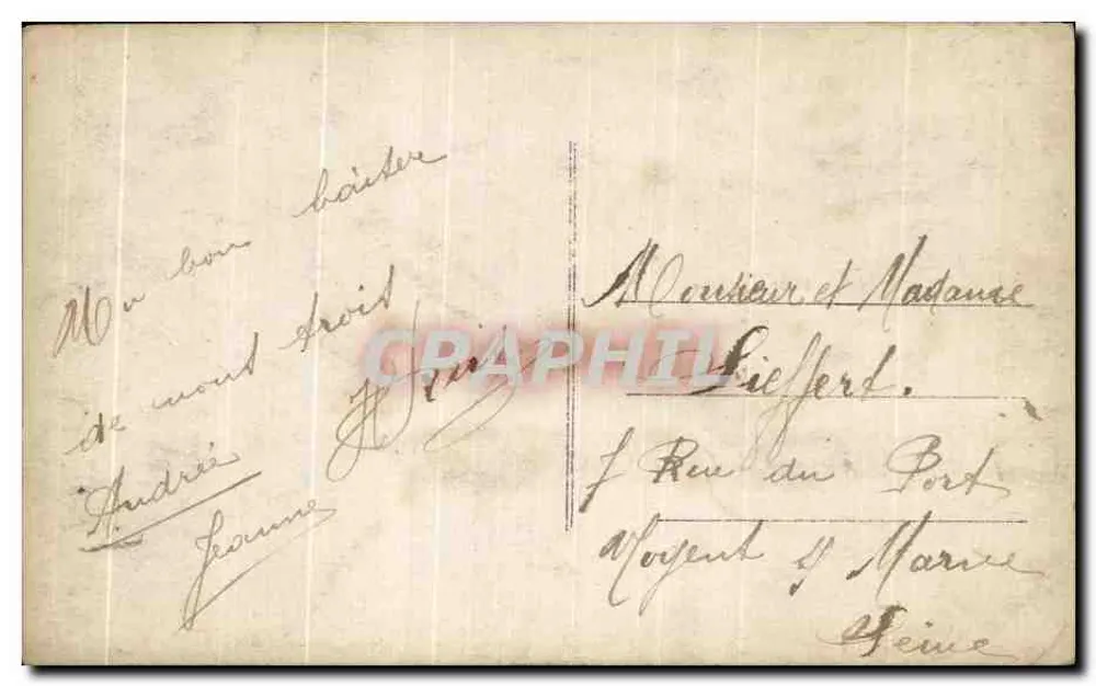 Weihnachtsnacht — Geburtsszene — Victorine, n° 3545 - Rückseite