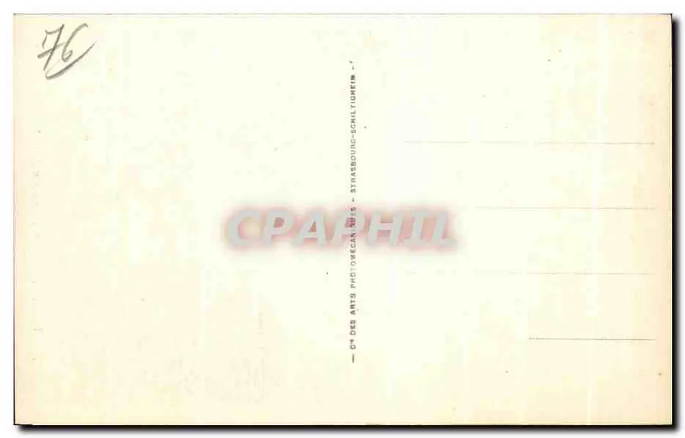 Fécamp — Die Klippen von Amont — LL. n°79 - Rückseite