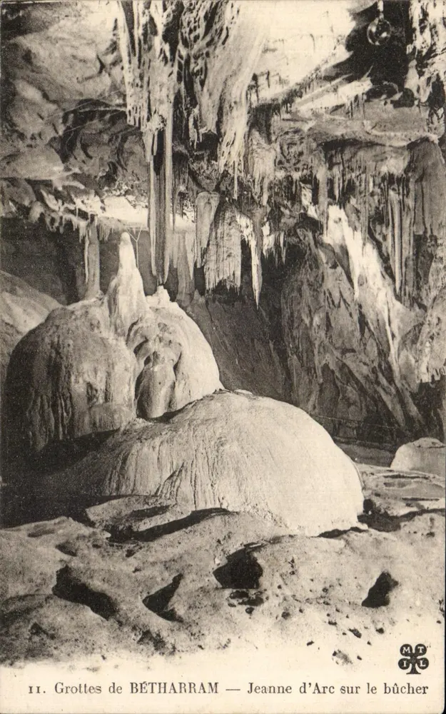 Grutas de BÉTHARRAM — Joana d'Arc no fogo - Frente