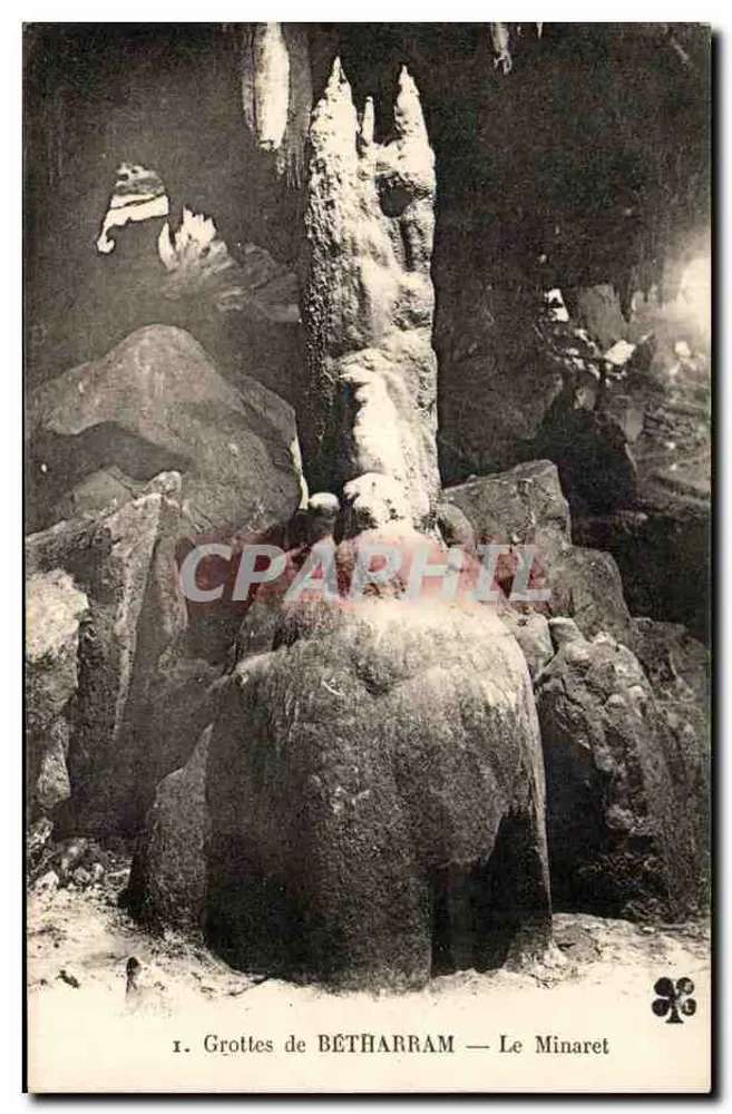 Grottes de BÉTHARRAM — Le Minaret - Frente