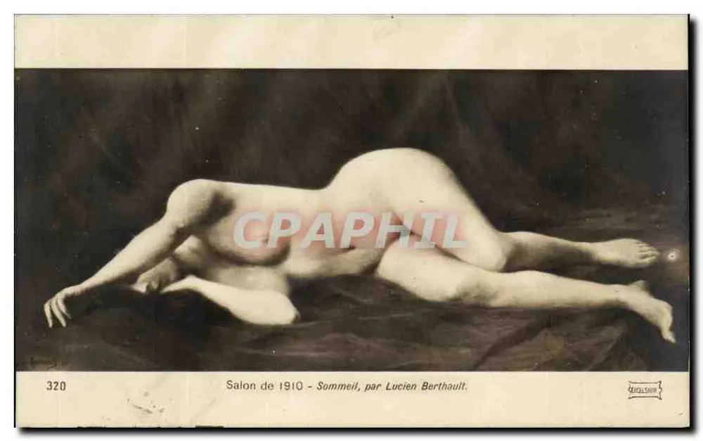 Sommeil - Salon de 1910 - von Lucien Berthault - Vorderseite