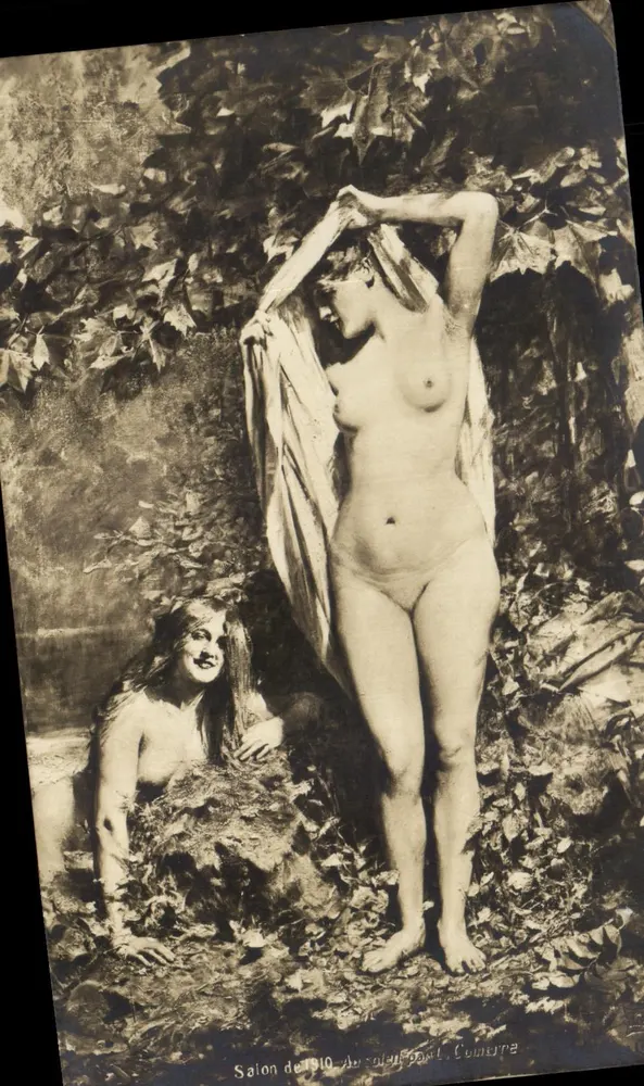 Salon von 1910 — Selbstporträt von L. Coubre — Verlag L. Coubre - Vorderseite