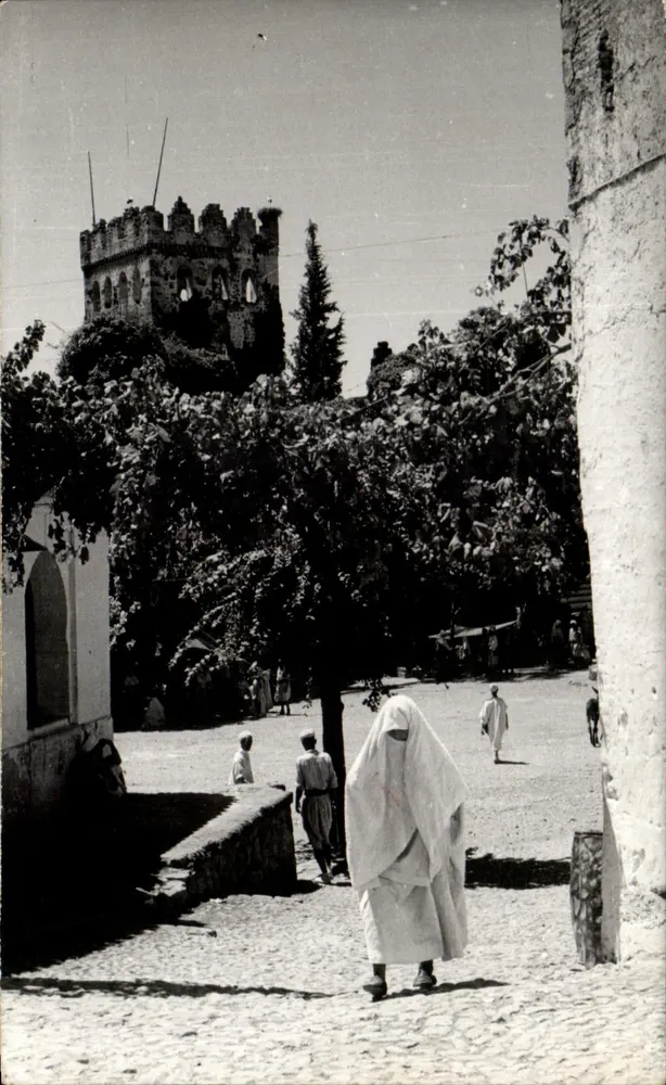 Plaza Ujtahaman — Xauen — Foto García Cortés N° 532 - Frente