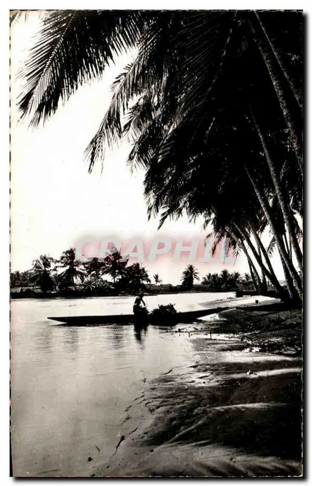 Bords de Lagune — África Negra — Edição HOA-QUI, Paris - Frente