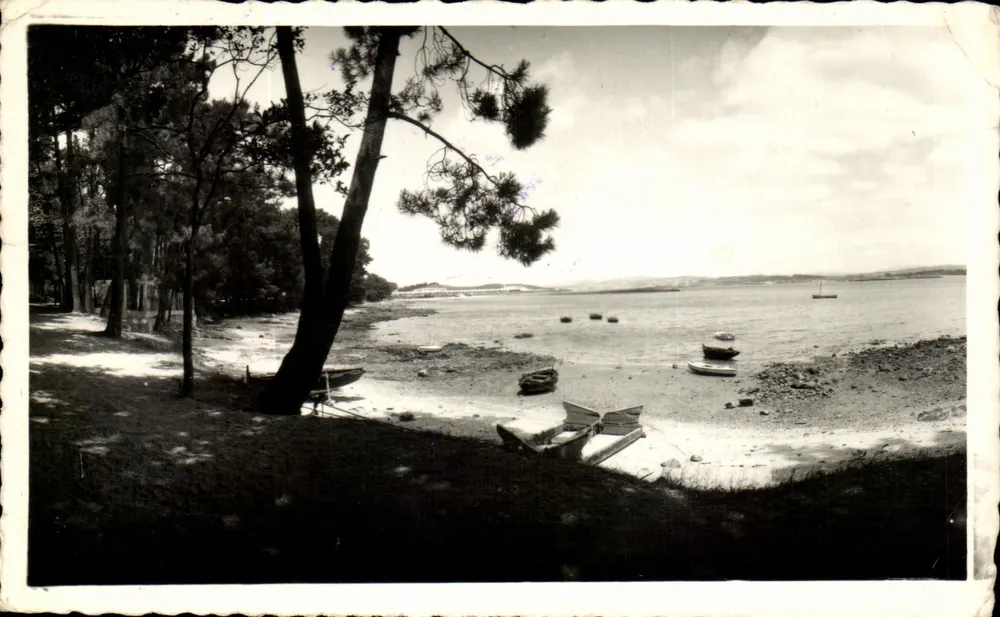 Ilha de Toja (Pontevedra) — praia — editor não visível - Frente