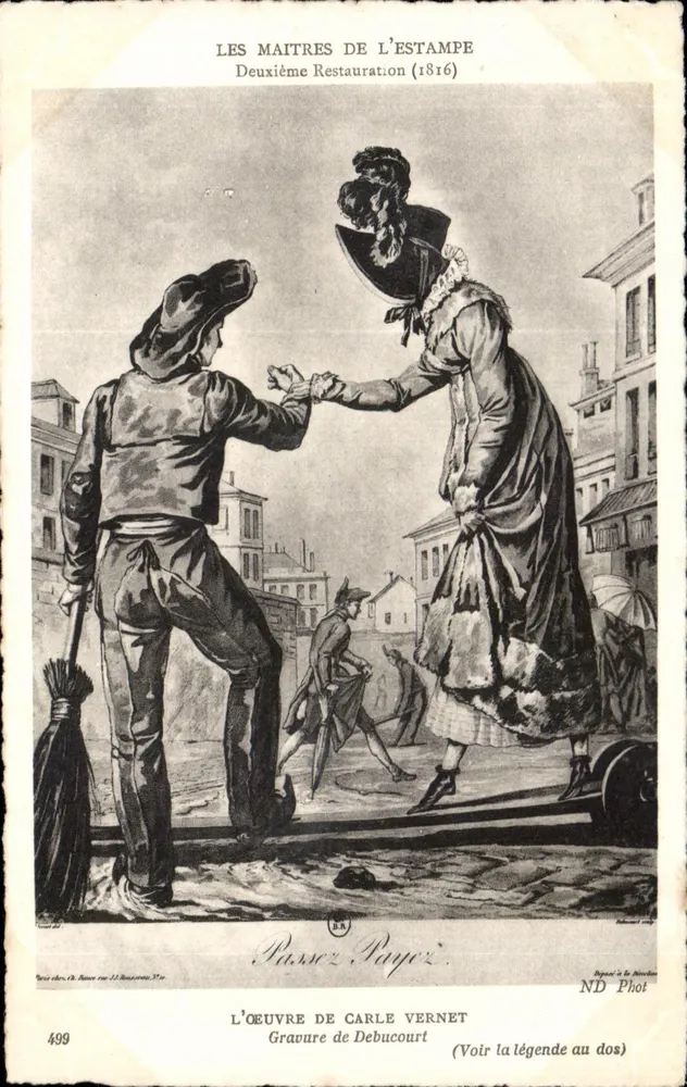 Passage Payez — Sitten und Gebräuche des alten Paris — ND Phot, n°499 - Vorderseite