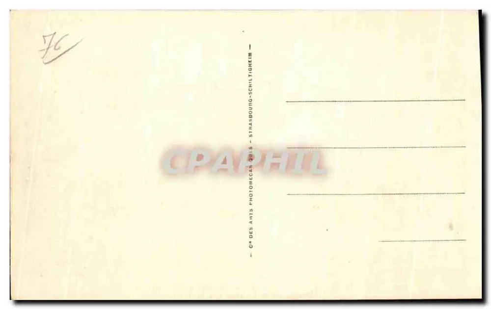 SAINT-VALERY-en-CAUX — Efeito de onda — n° 194 - Verso
