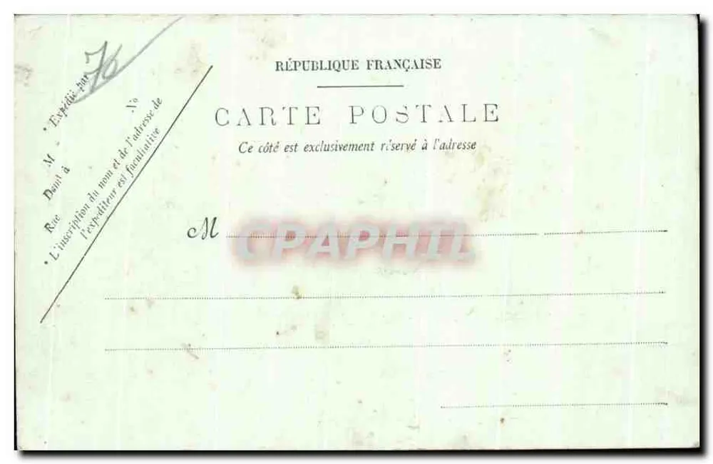 Le Havre — Die Mole und der Avant-Port — LL. — N° 101 - Rückseite