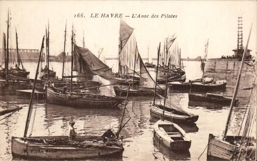 Le Havre — Der Pilotenpunkt — R. P. Le Havre, Nr. 166 - Vorderseite