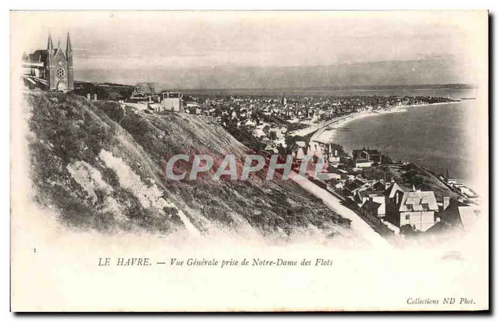 Le Havre — Allgemeine Ansicht vom Notre-Dame des Flots — Collections ND Phot. - Vorderseite