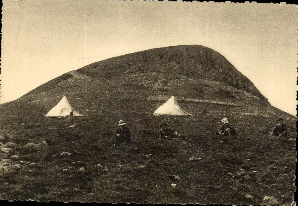 Der Gipfel des Plomb du Cantal — 1858 Meter — Editions M. L. Aubillac, n° 436 bis - Vorderseite