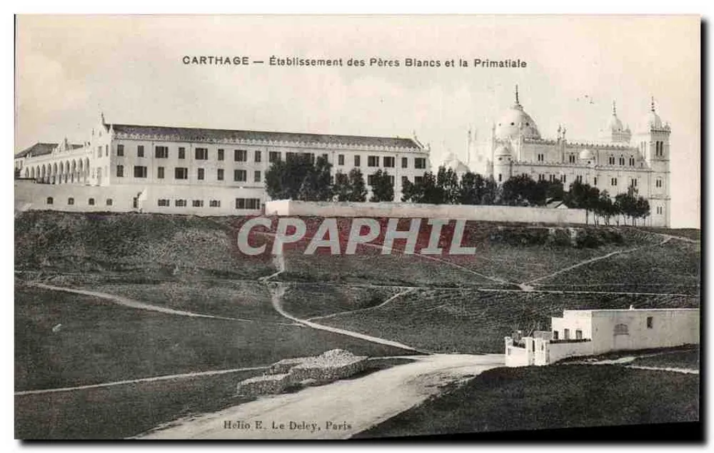 Carthage — Einrichtung der Weißen Väter und die Primatiale - Vorderseite
