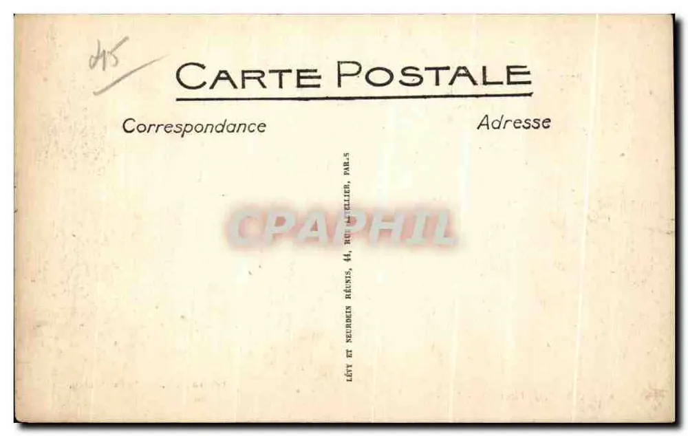 Briare (Loiret) - Szpital — Wydanie M. R. Cliché Guillemeau - Rewers