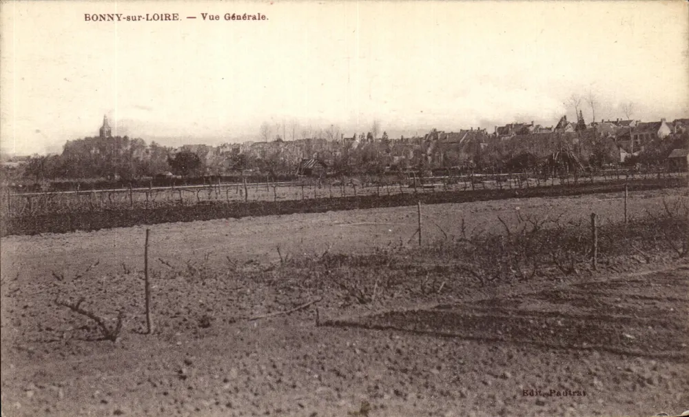 BONNY-sur-LOIRE — Vista Geral — Edit. Partrès - Frente