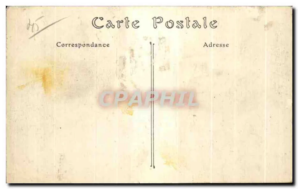 Montargis — O Canal — SIMON, Lib. Edit., Montargis - Verso