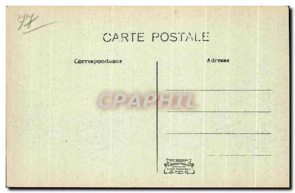 Nemours — O Loing — editor Baggen Thénard, n°15 - Verso
