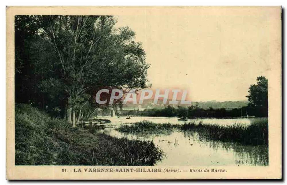 La Varenne-Saint-Hilaire (Seine) — Ufer der Marne — Verlag Filliaux - Vorderseite