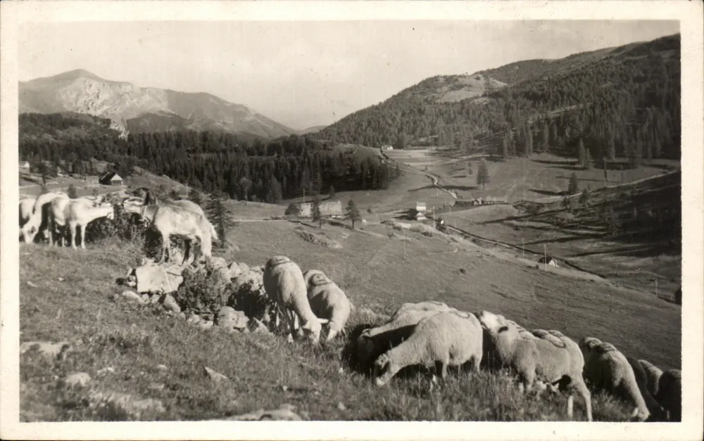 Valberg — Die Hänge des Entasse — Ansicht der Giarons — Raybaud-Editionen, Bar-Talacs - Vorderseite