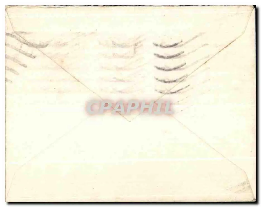 Angouleme — Ansichtskarte an Herrn Delaize gesendet — 15 Cent-Stempel - Rückseite
