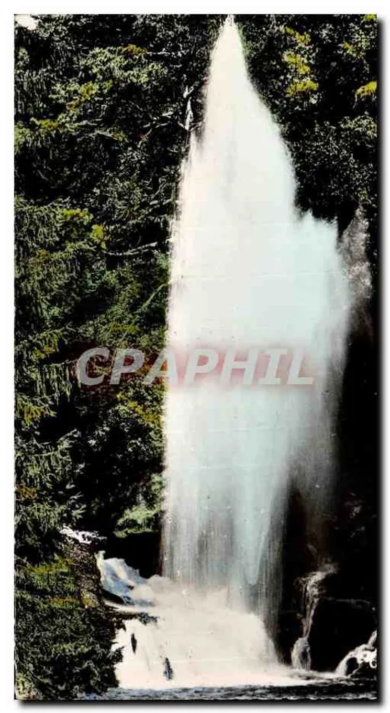 Cachoeira — Floresta densa — Bazar de Saint-Ferreol - Frente