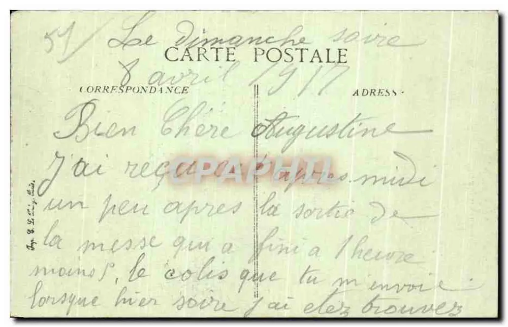 Ay — A Igreja — A Champagne Ilustrada, n°1 - Verso