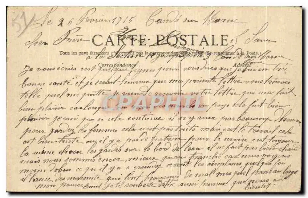 Auf dem Yser — Unter dem Sturm — Krieg 1914 — Éd. Pays de France - Rückseite