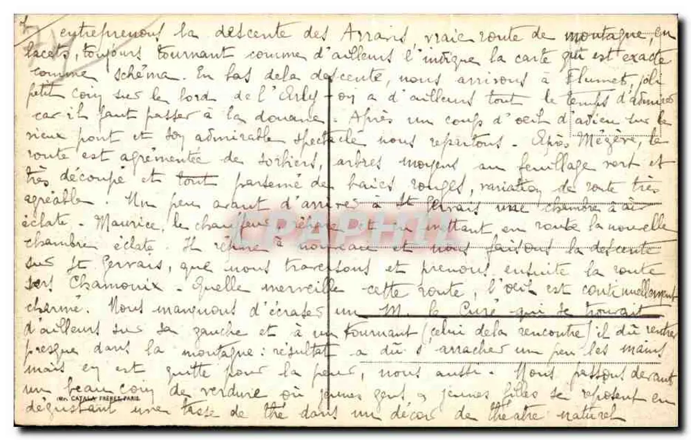 EVIAN-LES-BAINS — Hotel Royal — Editor H. P. R. (n°4) - Verso