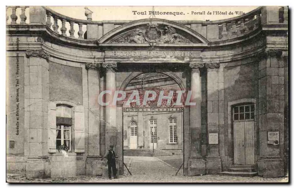 Toul Pitoiresque - Portal des Rathauses — Gernelle & Briques, Toul - Vorderseite