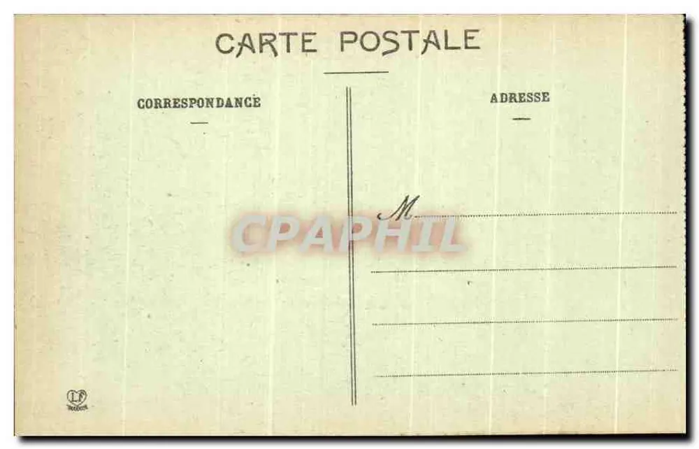 See von Gaude — Cauterets — Jardine & Fils, Toulouse - Rückseite