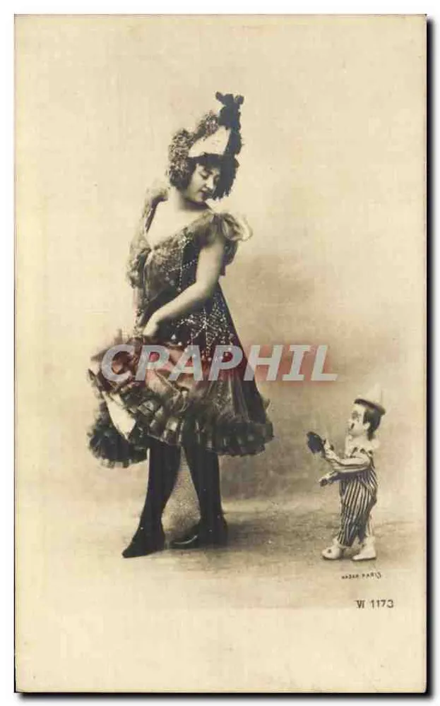 Cirque — Künstler auf der Bühne — André Paris, WI 1173 - Vorderseite