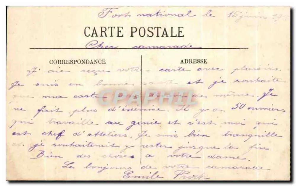 Agmoune — Fort-National — LL. — n°8 - Verso