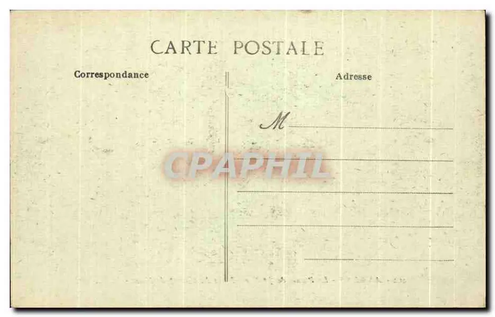 Angers - Das Palais de Justice - Place du Champ-de-Mars - L. V., phot. - Rückseite