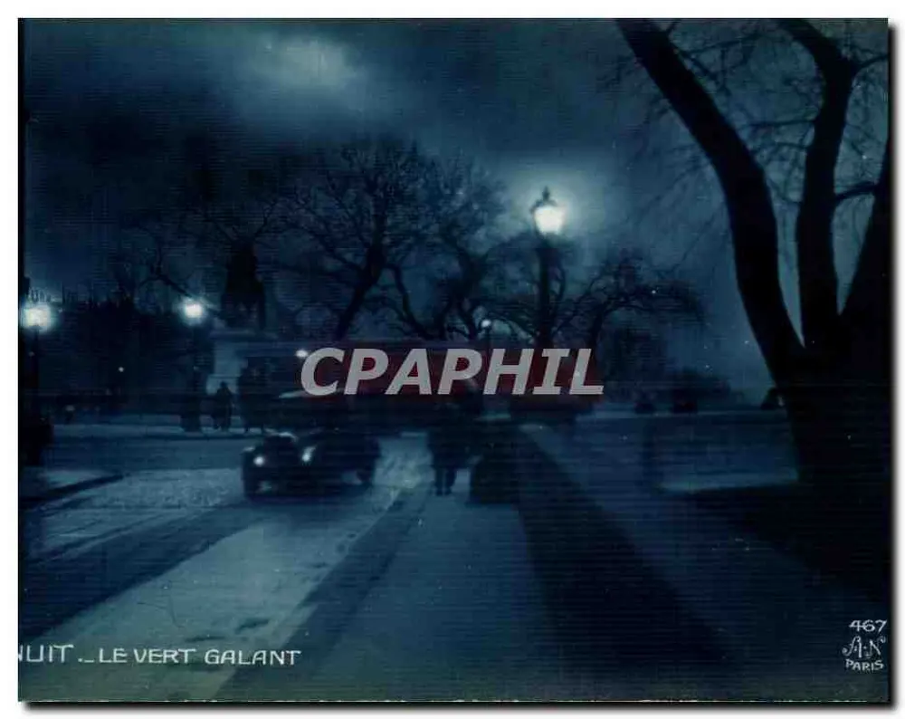 Noc... Le Vert Galant — Paryż — A.A.N. n°467 - Awers
