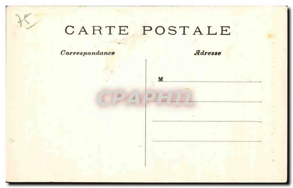 Parijs (11e arr.) — Kerk van Sint Ambroois — C. M. n° 638 - Achterkant