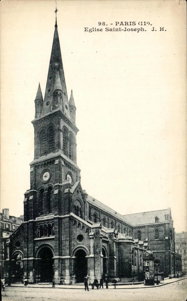 Igreja de São José — Paris (11º) — J. H. n°98 - Frente