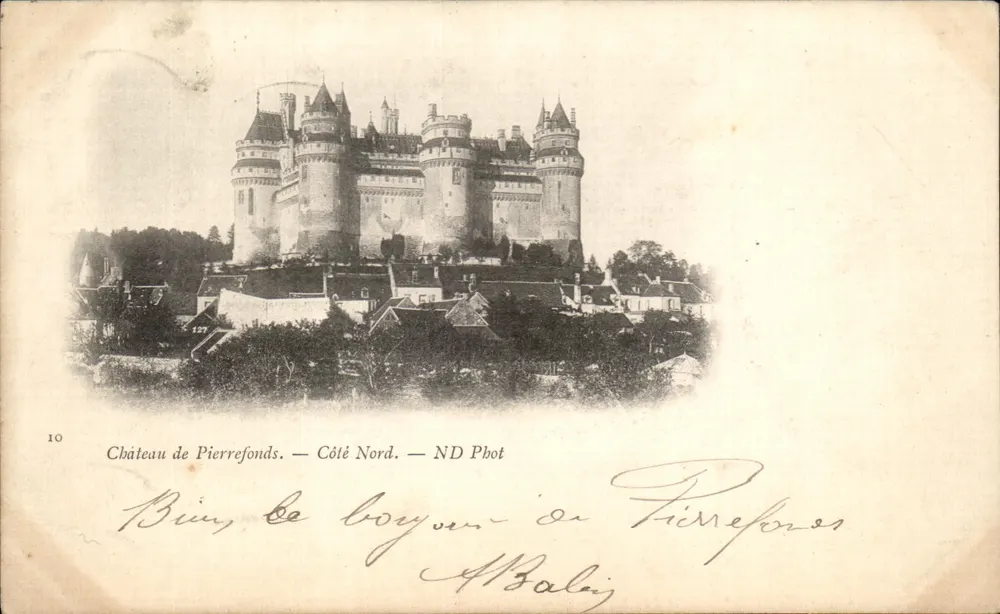 Schloss Pierrefonds — Nordseite — ND Phot - Vorderseite