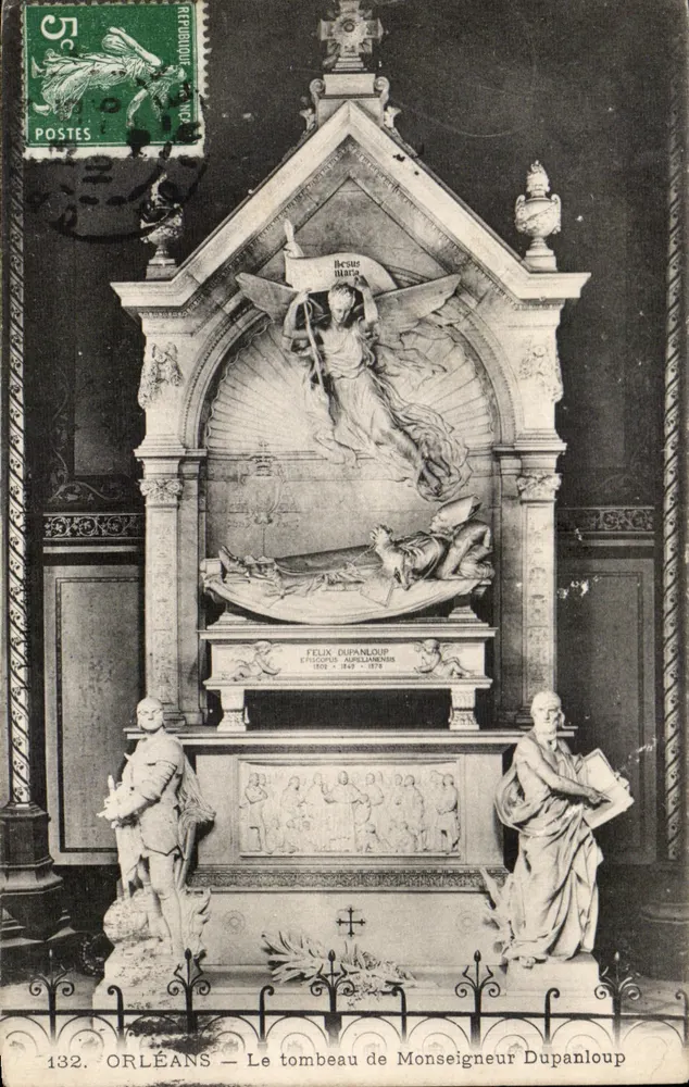 Orléans — Das Grab des Herrn Dupanloup — Verleger: , n° 132 - Vorderseite