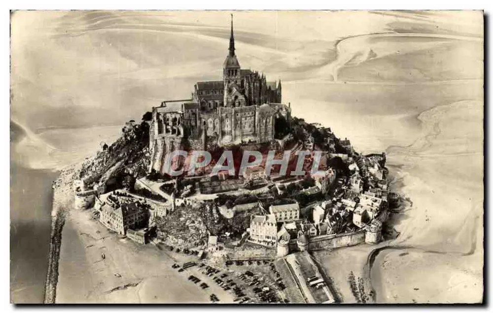 Mont-Saint-Michel — Luftbild — Cliché Robert Durandoud - Vorderseite