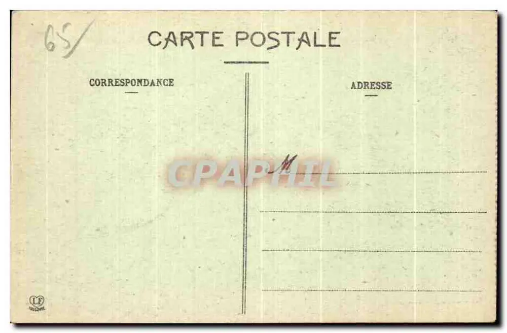 Pic du Midi de Bigorre (2837 m.) — Allgemeine Ansicht des Observatoriums — Phototype Labouche Frères, Toulouse - Rückseite