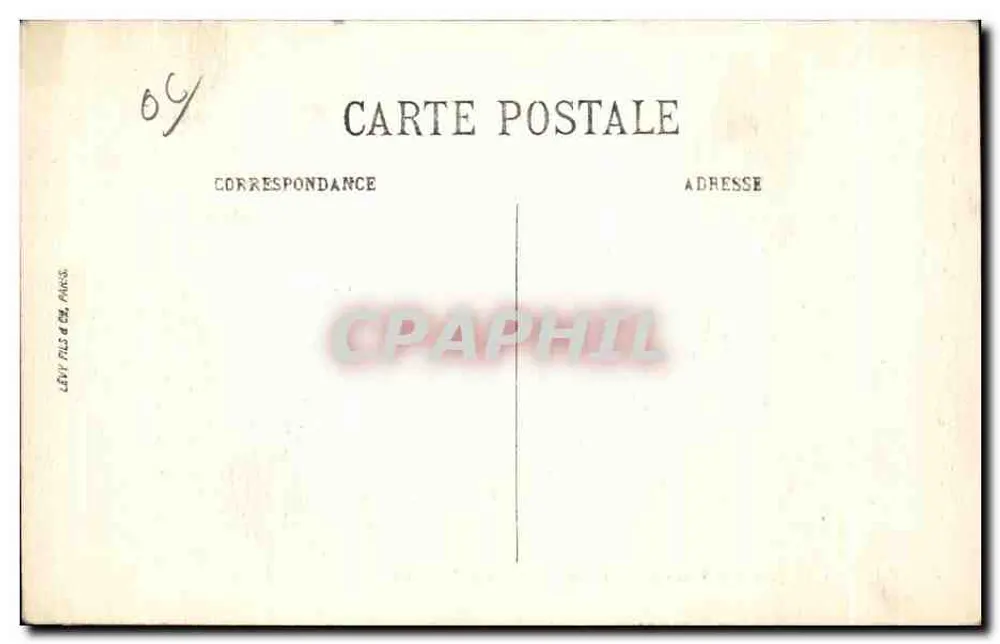 Nizza — Der Öffentliche Garten — Denkmal 'La Poésie' — LL. — Sélecta - Rückseite