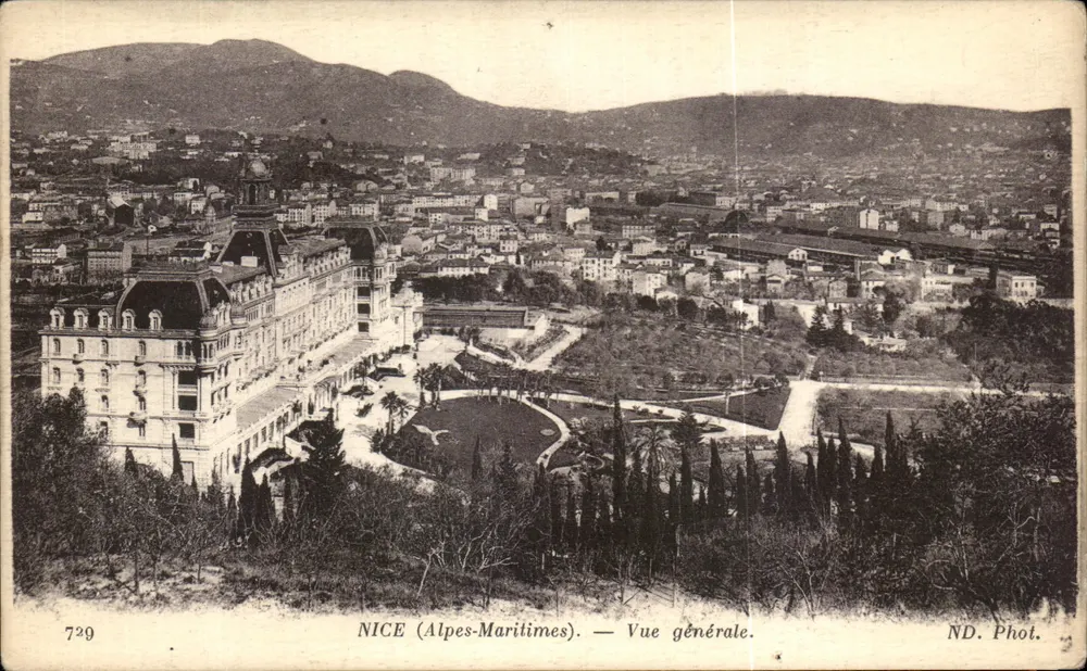 NICE (Alpes-Maritimes) — Vue générale — ND. Phot. - Voorkant