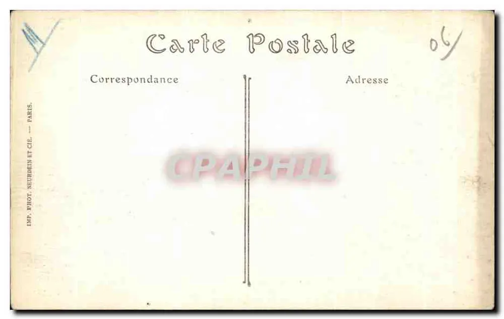NICE (Alpes-Maritimes) — Vue générale — ND. Phot. - Achterkant