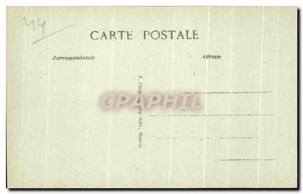 Le Pouliguen (Loire-Inf.) — Wellen an der Pointe de Penchâteau — 5. Tausend - Rückseite